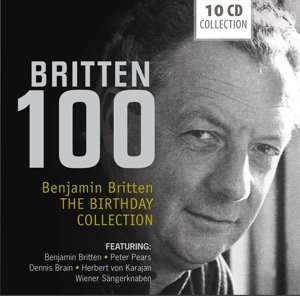 Cover for Britten Benjamin · Britten100-birthday Collection (CD) (2013)