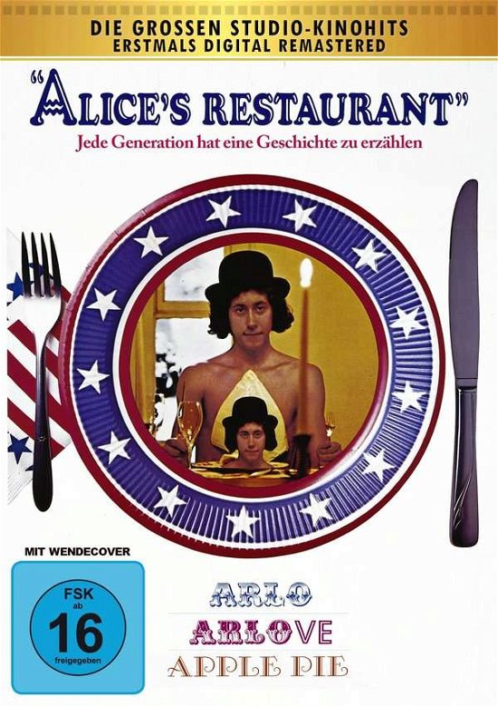 Cover for Guthrie,arlo / Broderick,james / Quinn,pat · Alices Restaurant-kinofassung (Digital Remaster (DVD) (2020)