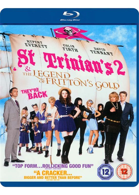 Cover for St Trinians 2  The Legend of Frittons Gold · St Trinians 2 - The Legend Of Frittons Gold (Blu-ray) (2010)