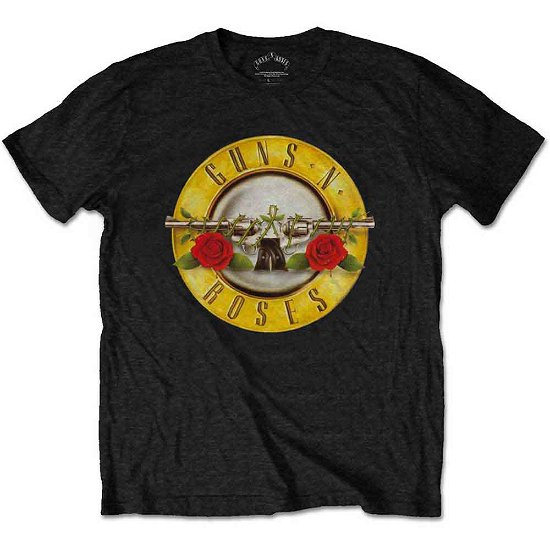 Guns N' Roses Unisex T-Shirt: Classic Logo - Guns N Roses - Fanituote - ROFF - 5023209049477 - torstai 26. marraskuuta 2020