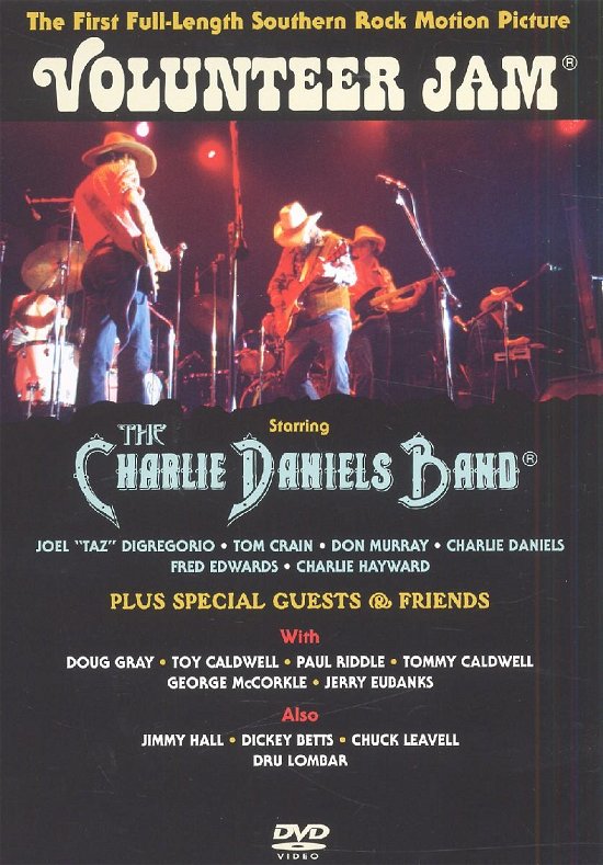 Cover for Charlie Daniels Band · Volunteer Jam (DVD) (2018)