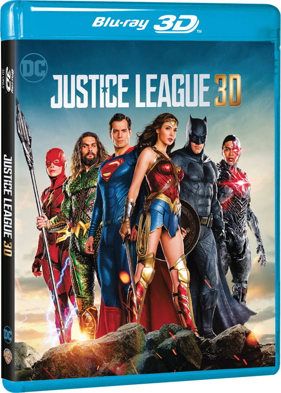 Justice League (Blu-Ray 3D) - Ben Affleck,henry Cavill,gal Gadot,ciaran Hinds,ezra Miller - Film - WARNER HOME VIDEO - 5051891157477 - 21 mars 2018