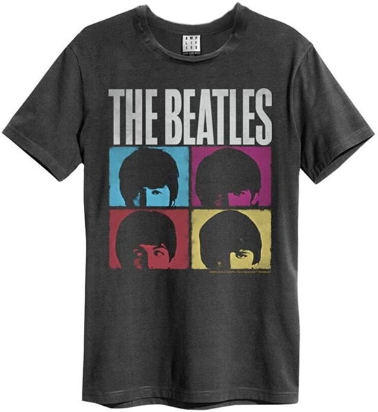 Beatles Hard Days Night Amplified Vintage Charcoal - The Beatles - Fanituote - AMPLIFIED - 5054488307477 - keskiviikko 1. heinäkuuta 2020