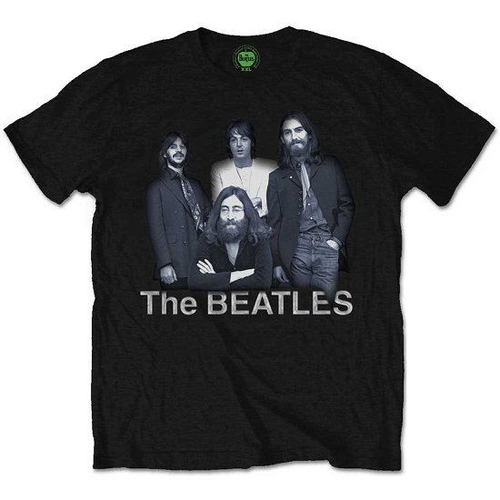 The Beatles Unisex T-Shirt: Tittenhurst Table - The Beatles - Produtos - Apple Corps - Apparel - 5055295339477 - 
