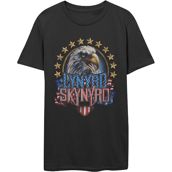Cover for Lynyrd Skynyrd · Lynyrd Skynyrd Unisex T-Shirt: Eagle (T-shirt) [size S] [Black - Unisex edition] (2021)