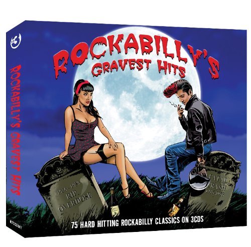 Cover for Rockabilly's Gravest Hits (CD) [Box set] (2010)