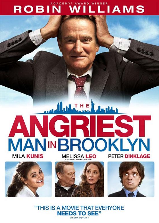Cover for The Angriest Man in Brooklyn · The Angriest Man In Brooklyn (DVD) (2014)