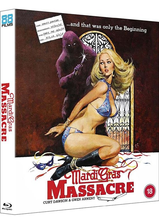 Cover for Mardi Gras Massacre Deluxe Coll Ed BD · Mardi Gras Massacre Limited Deluxe Collectors Edition (Blu-ray) [Deluxe Collectors edition] (2023)