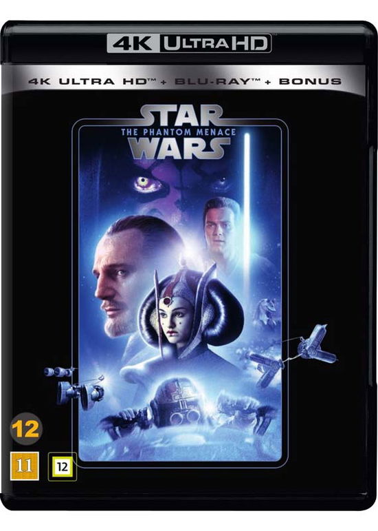 Cover for Star Wars · Star Wars: Episode 1 - The Phantom Menace (4K Ultra HD/BD) [4K edition] (2020)