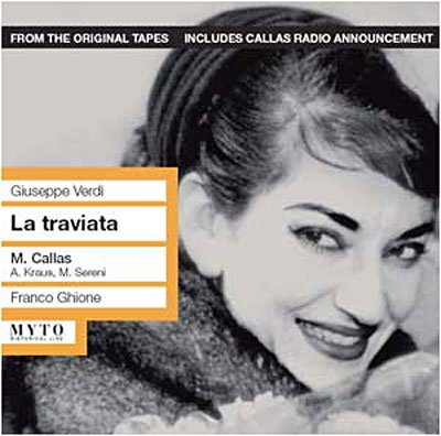 Traviata - Verdi / Callas / Kraus / Sereni / Ghione - Musik - MYT - 8014399501477 - 14. oktober 2014