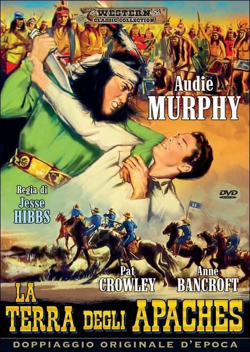 Cover for Audie Murphy Anne Bancroft · Terra Degli Apaches (La) (DVD) (2016)