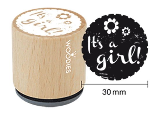 Cover for Woodies · We6001 - Montiert Gummi Stempel - Ist A Girl (N/A)