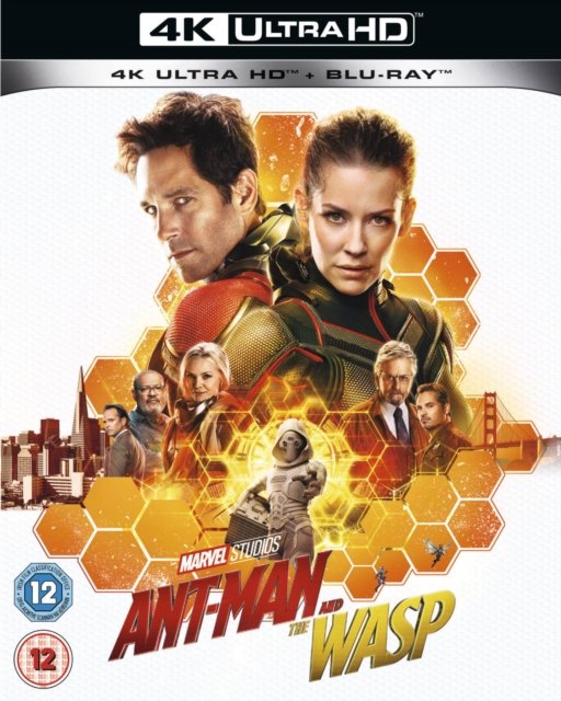 Cover for Ant-Man And The Wasp (4K UHD Blu-ray) (2018)