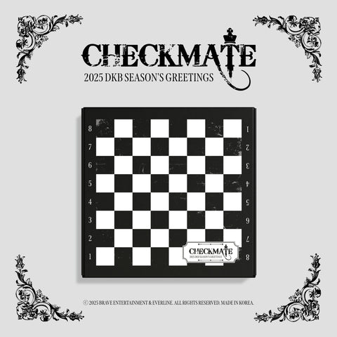 Season's Greetings 2025 - Checkmate - DKB - Merchandise - Brave Ent. - 8800260268477 - 5. Januar 2025