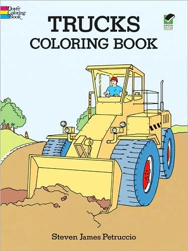 Cover for Steven James Petruccio · Trucks Coloring Book - Dover Design Coloring Books (Pocketbok) (2000)