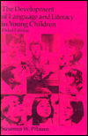 Development of Language and Literacy in Young Children (3rd Edition) - Pflaum - Kirjat - Pearson - 9780675204477 - maanantai 5. helmikuuta 1990