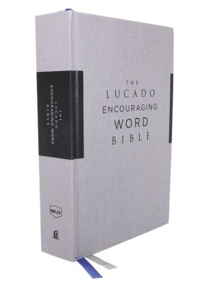 Cover for Max Lucado · NKJV, Lucado Encouraging Word Bible, Gray, Cloth over Board, Comfort Print Holy Bible, New King James Version (Bog) (2020)