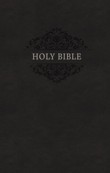 Cover for Zondervan · NKJV, Holy Bible, Soft Touch Edition, Leathersoft, Black, Comfort Print: Holy Bible, New King James Version (Leather Book) (2018)