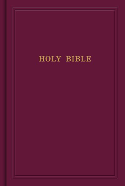 Cover for Holman Bible Publishers · KJV Pew Bible, Garnet Hardcover (Hardcover Book) (2021)