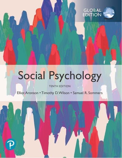 Cover for Elliot Aronson · Social Psychology, Global Edition (Paperback Book) (2020)