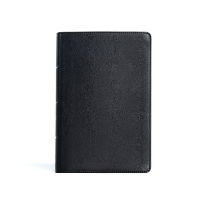 CSB Personal Size Giant Print Bible, Black Genuine Leather, Indexed - C. S. B. Bibles CSB Bibles by Holman - Books - B&H Publishing Group - 9781430082477 - October 15, 2023