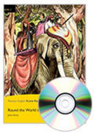Cover for Jules Verne · L2:Round Wrld 80 Days Bk &amp; M-ROM Pk - Pearson English Active Readers (Bog) (2014)