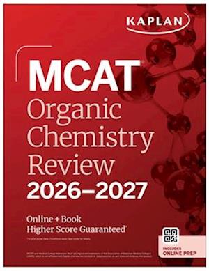 Cover for Kaplan Test Prep · MCAT Organic Chemistry Review 2026-2027: Online + Book - Kaplan Test Prep (Paperback Book) (2025)