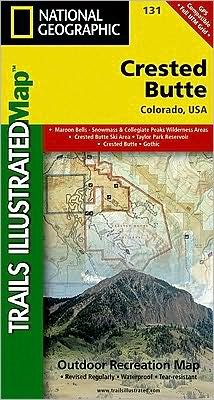 Cover for National Geographic Maps · Crested Butte / Pearl Pass: Trails Illustrated (Kort) (2023)