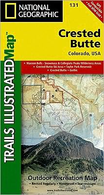 Cover for National Geographic Maps · Crested Butte / Pearl Pass: Trails Illustrated (Map) (2023)