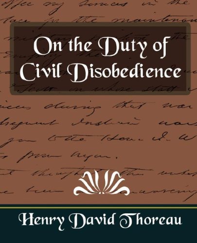 On the Duty of Civil Disobedience - Henry David Thoreau - Bøger - Book Jungle - 9781594627477 - 11. maj 2007