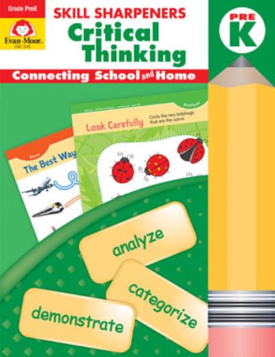 Cover for Evan Moor · Skill Sharpeners Critical Thinking, Grade PreK (Taschenbuch) (2017)