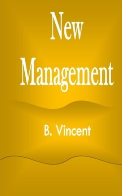 Cover for B Vincent · New Management (Paperback Book) (2021)