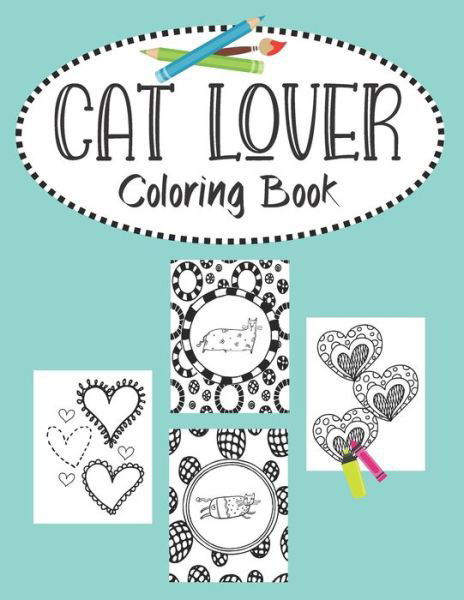 J and I Books · Cat Lover Coloring Book (Paperback Bog) (2020)