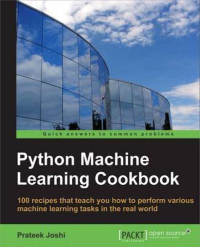 Cover for Prateek Joshi · Python Machine Learning Cookbook (Taschenbuch) (2016)