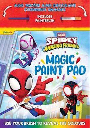 Cover for Marvel Entertainment International Ltd · Marvel Spidey &amp; His Amazing Friends: Magic Paint Pad (Paperback Book) (2025)