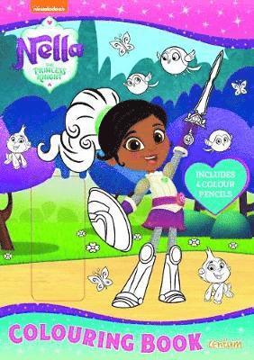 Cover for Centum Books Ltd · Nella The Princess Knight Colouring Book (Paperback Book) (2018)