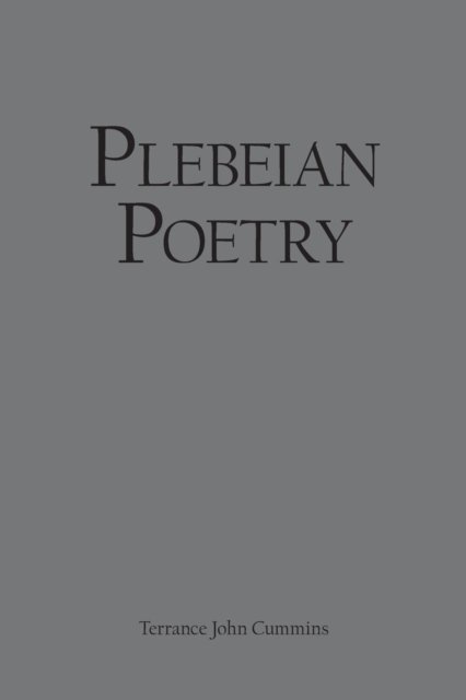 Plebeian Poetry - Terrance John Cummins - Books - Westbow Press - 9781973657477 - July 19, 2019