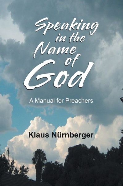 Cover for Klaus Nurnberger · Speaking in the Name of God (Paperback Book) (2019)