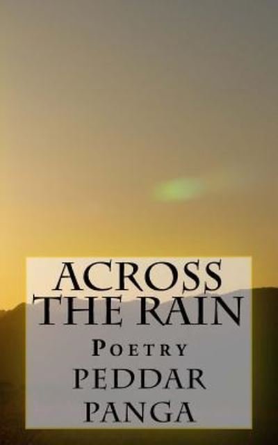 Cover for Peddar Y Panga · Across the Rain (Paperback Book) (2018)