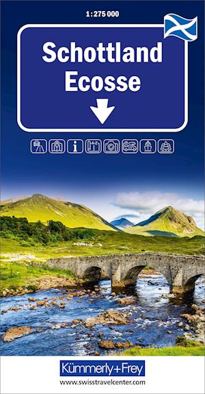 Cover for Scotland - Regional maps - Great Britain (Map) (2024)