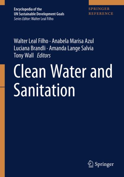 Cover for Walter Leal Filho · Clean Water and Sanitation (Taschenbuch) (2022)