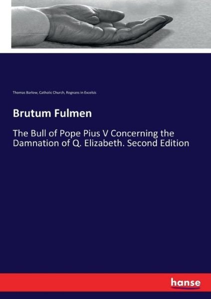 Cover for Catholic Church · Brutum Fulmen (Paperback Bog) (2017)