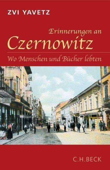 Cover for Zvi Yavetz · Erinnerungen An Czernowitz (Book)