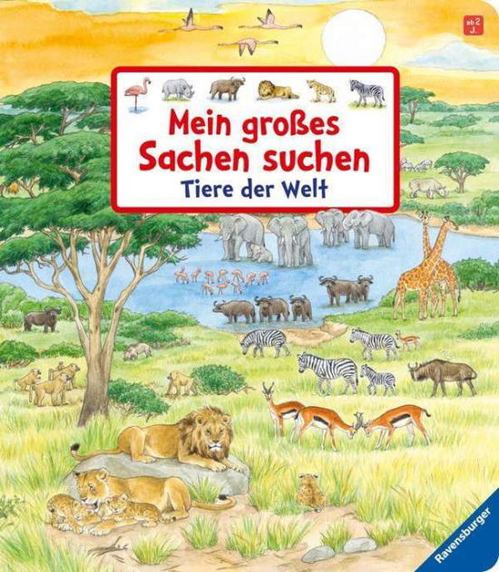 Cover for Susanne Gernhäuser · Mein großes Sachen suchen: Tiere der Welt (Toys)