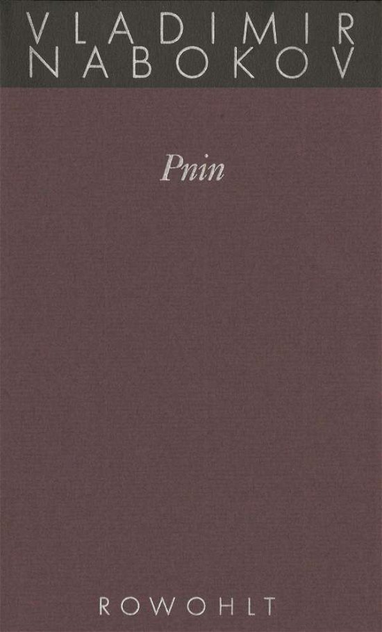 Cover for V. Nabokov · Pnin (Book)