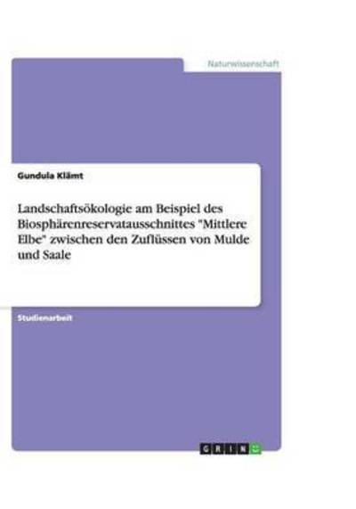 Cover for Klämt · Landschaftsökologie am Beispiel d (Book) (2009)