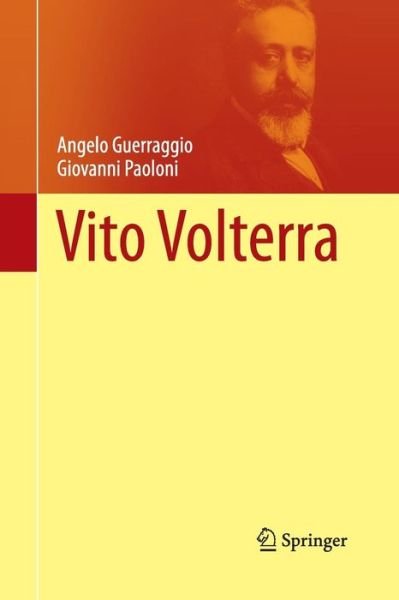 Cover for Angelo Guerraggio · Vito Volterra (Pocketbok) [2013 edition] (2015)