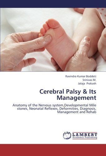 Cover for Jalaja Prakash · Cerebral Palsy &amp; Its Management: Anatomy of the Nervous System,developmental Mile Stones, Neonatal Reflexes, Deformities, Diagnosis, Management and Rehab (Pocketbok) (2012)