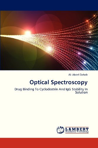 Cover for Ali Aboel Dahab · Optical Spectroscopy: Drug Binding to Cyclodextrin and Igg Stability in Solution (Paperback Bog) (2013)