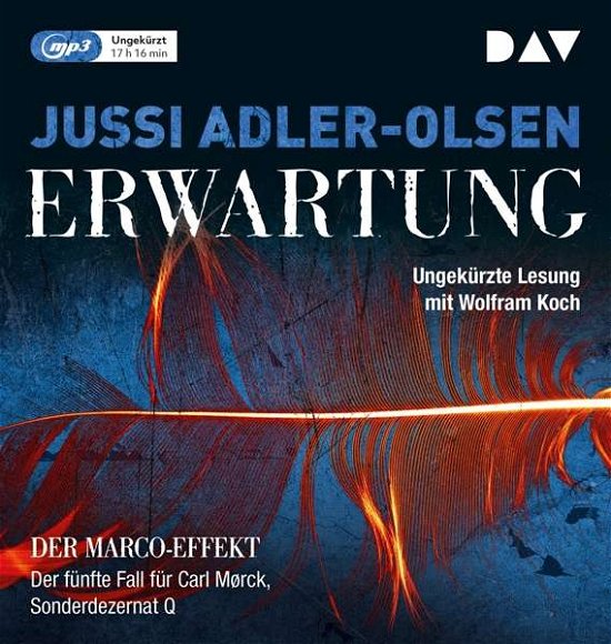 Cover for Jussi Adler-olsen · Erwartung (CD) (2019)